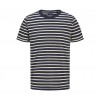 JACK & JONES  JPRBLUMAURO SS STRIPE TEE CREW NECK BLUE