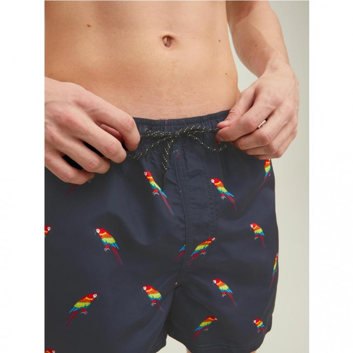 JACK & JONES  JPSTCRETE JJSWIM AKM ANIMAL SN BLUE