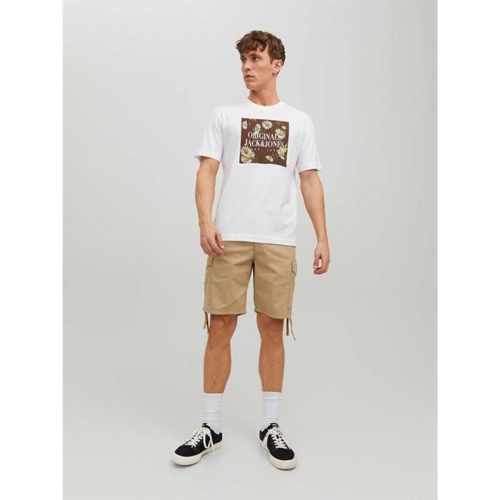 JACK & JONES  JPSTMARLEY JJCARGO SHORTS ANA SN BEIGE