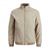 JACK & JONES  JJERUSH HARRINGTON BOMBER NOOS BEIGE