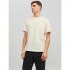 JACK & JONES JPRCC SOFT LINEN TEE SS CREW SOLID LN BEIGE