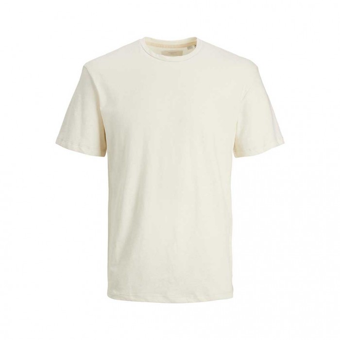 JACK & JONES JPRCC SOFT LINEN TEE SS CREW SOLID LN BEIGE