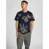 JACK & JONES JPRBLATROPIC AOP SS TEE CREW NECK SN BLUE