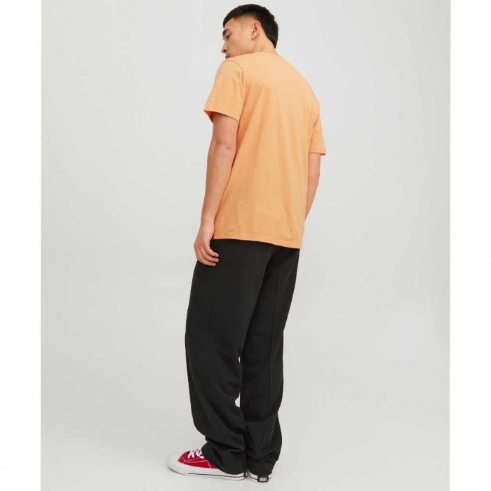 JACK & JONES JJBECS SHAPE TEE SS CREW NECK ORANGE