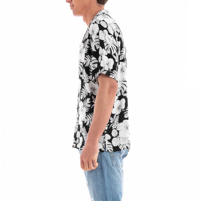 JACK & JONES  JJIRWIN RESORT SHIRT SS BLACK