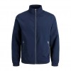 JACK & JONES  JJERUSH HARRINGTON BOMBER NOOS BLUE