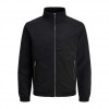 JACK & JONES JJERUSH HARRINGTON BOMBER NOOS BLACK