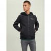 JACK & JONES JJERUSH HOOD BOMBER NOOS BLACK