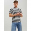 JACK & JONES  JORCRAYON STRIPE TEE SS CREW NECK BLUE