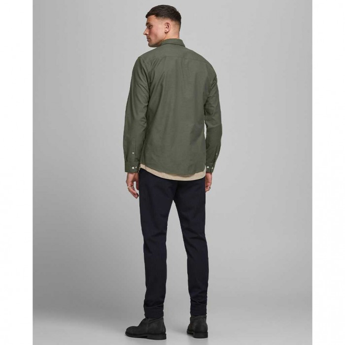 JACK & JONES JJEOXFORD SHIRT LS NOOS GREEN JACK & JONES JJEOXFORD SHIRT LS NOOS GREEN