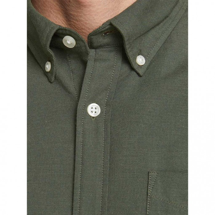 JACK & JONES JJEOXFORD SHIRT LS NOOS GREEN