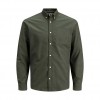 JACK & JONES JJEOXFORD SHIRT LS NOOS GREEN