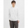 JACK & JONES JJBREEZE HALF PLACKET SHIRT LS WHITE