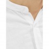 JACK & JONES JJBREEZE HALF PLACKET SHIRT LS WHITE