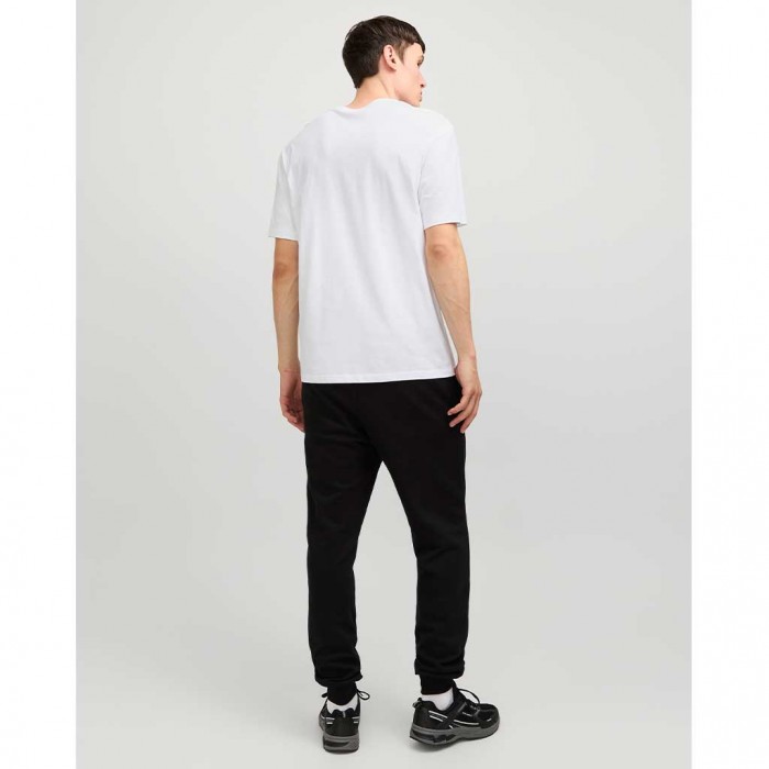 JACK & JONES JJTAKA TEE SS CREW NECK WHITE