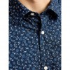 JACK & JONES JJJOE PRINT SHIRT LS SS25 BLUE