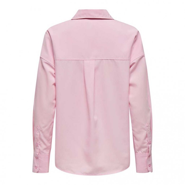 ONLY ONLFLOR LIFE LS REG SHIRT CC WVN PINK