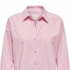 ONLY ONLFLOR LIFE LS REG SHIRT CC WVN PINK