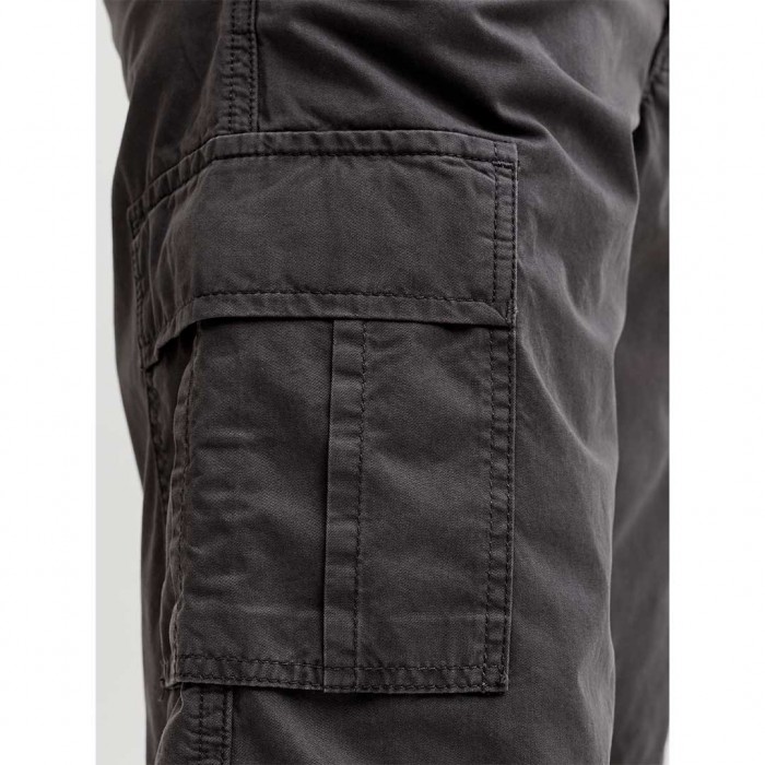 JACK & JONES JPSTCOLE MATTY CARGO SHORT MID DARK GREY