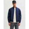 JACK & JONES JJECHARGE STAND COLLAR BOMBER NOOS BLUE JACK & JONES JJECHARGE STAND COLLAR BOMBER NOOS BLUE