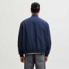 JACK & JONES JJECHARGE STAND COLLAR BOMBER NOOS BLUE JACK & JONES JJECHARGE STAND COLLAR BOMBER NOOS BLUE