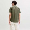 JACK & JONES JJEBREEZE LINEN BLEND SHIRT S/S SN OLIVE JACK & JONES JJEBREEZE LINEN BLEND SHIRT S/S SN OLIVE