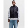 JACK & JONES JJEBRADLEY LIGHT BODYWARMER COLLAR NOOS BLACK JACK & JONES JJEBRADLEY LIGHT BODYWARMER COLLAR NOOS BLACK
