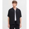 JACK & JONES JJEJEFF RESORT SOLID SHIRT SS SN BLACK JACK & JONES JJEJEFF RESORT SOLID SHIRT SS SN BLACK