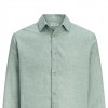 JACK & JONES JJESUMMER LINEN BLEND SHIRT L/S SN GREEN