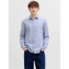JACK & JONES JJESUMMER LINEN BLEND SHIRT L/S SN CIEL
