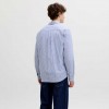 JACK & JONES JJESUMMER LINEN BLEND SHIRT L/S SN CIEL