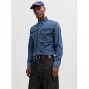 JACK & JONES JJEWESTERN JJSHIRT AT 187 NOOS BLUE