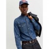 JACK & JONES JJEWESTERN JJSHIRT AT 187 NOOS BLUE