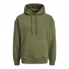 JACK & JONES KANGAROO POCKET HOODIE GREEN / FOUR LEAF CLOVER