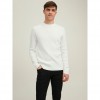 JACK & JONES JPRPERFECT KNIT CREW NECK WHITE