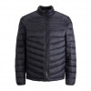 JACK & JONES LIGHTWEIGHT HIGH NECK PUFFER JACKET BLACK