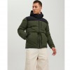 JACK & JONES  JCOOTTO PUFFER SN GREEN / BLACK