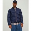 JACK & JONES LIGHTWEIGHT HIGH NECK PUFFER JACKET BLUE / NAVY BLAZER