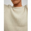 JACK & JONES JCOONO KNIT CREW NECK BEIGE / MOONBEAM