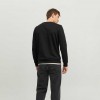 JACK & JONES JJMIKK SWEAT CREW NECK BLACK