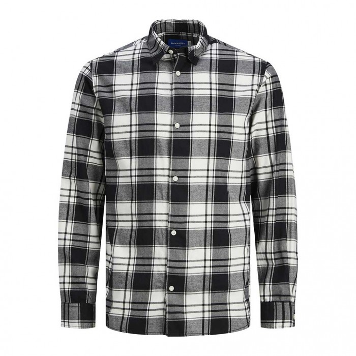 JACK & JONES JORJOSHUA CHECK SHIRT LS WHITE