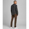 JACK & JONES  JJEGINGHAM TWILL SHIRT L/S NOOS GREEN