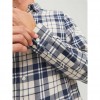 JACK & JONES JORJOSHUA CHECK SHIRT LS BLUE