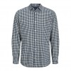 JACK & JONES JJEGINGHAM TWILL SHIRT L/S NOOS WHITE/BLUE