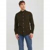 JACK & JONES  JJECLASSIC CORD SHIRT LS SN GREEN