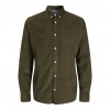 JACK & JONES  JJECLASSIC CORD SHIRT LS SN GREEN