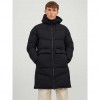 JACK & JONES JORVESTERBRO LONG PUFFER SN BLACK