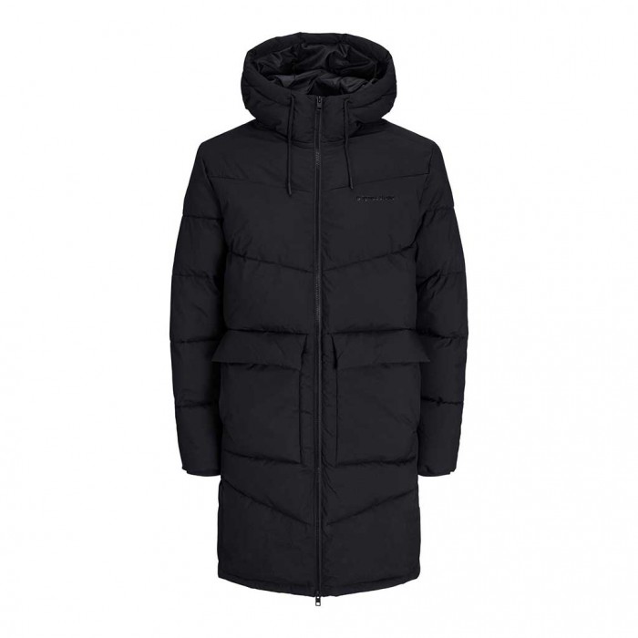 JACK & JONES JORVESTERBRO LONG PUFFER SN BLACK