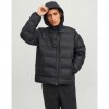 JACK & JONES JCOELEMENTS PU PUFFER SN BLACK