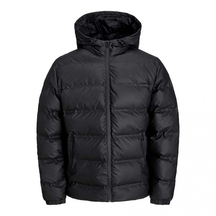 JACK & JONES JCOELEMENTS PU PUFFER SN BLACK